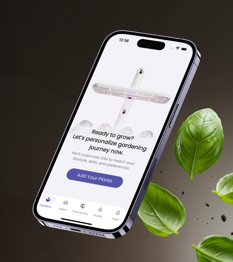 UrbiGrow aplikacija